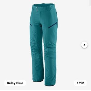 Patagonia Women's Stormstride Pants Size XS color Belay Blue